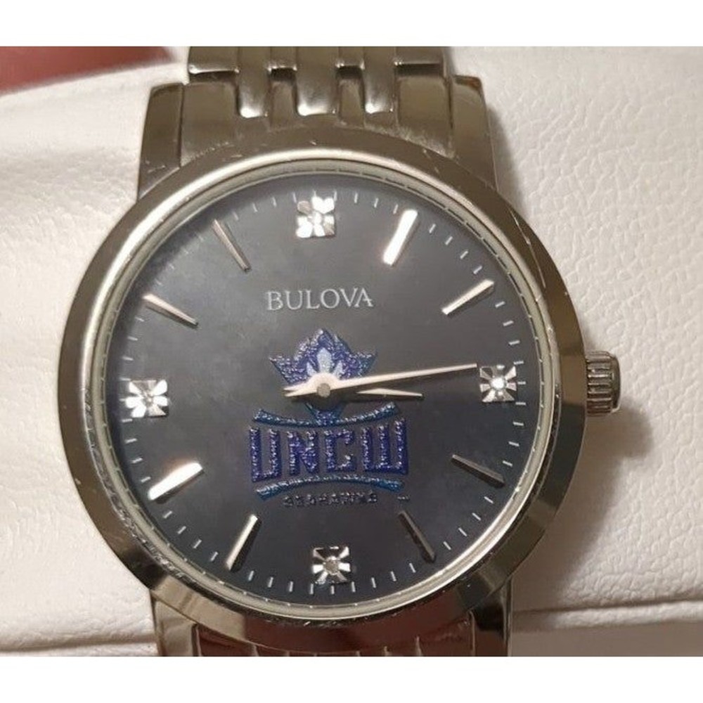Bulova Diamond series UNCW (UNC Wilmington) watch